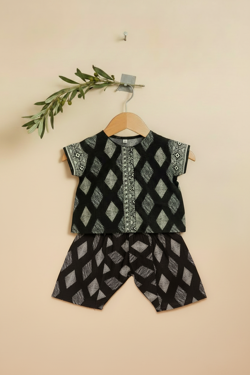 Kids Printed Top and Pants Set | Buy Online Pakistan