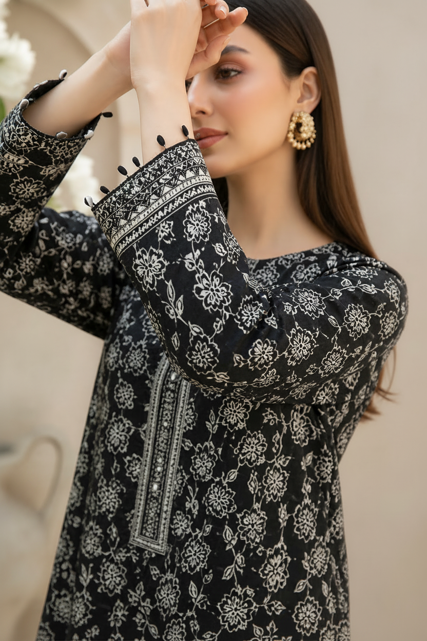 Printed Shalwar Kameez 3 Piece for Women | Buy Online Pakistan