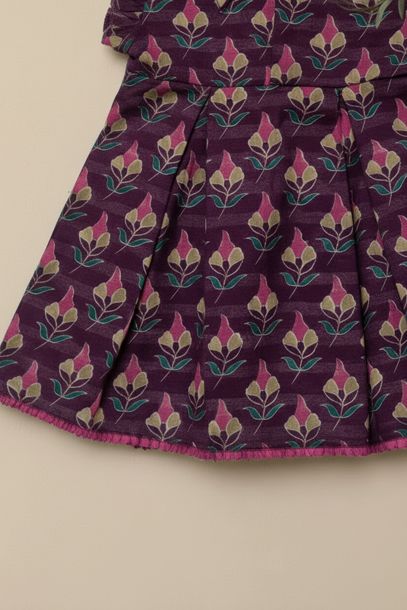 Girls Purple Frock | Kids Dress Online Pakistan
