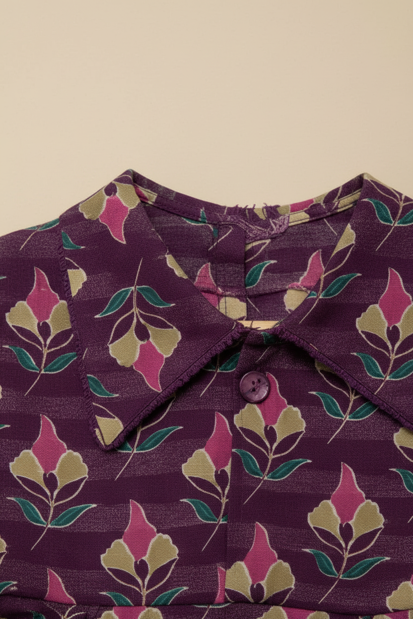 Girls Purple Frock | Kids Dress Online Pakistan