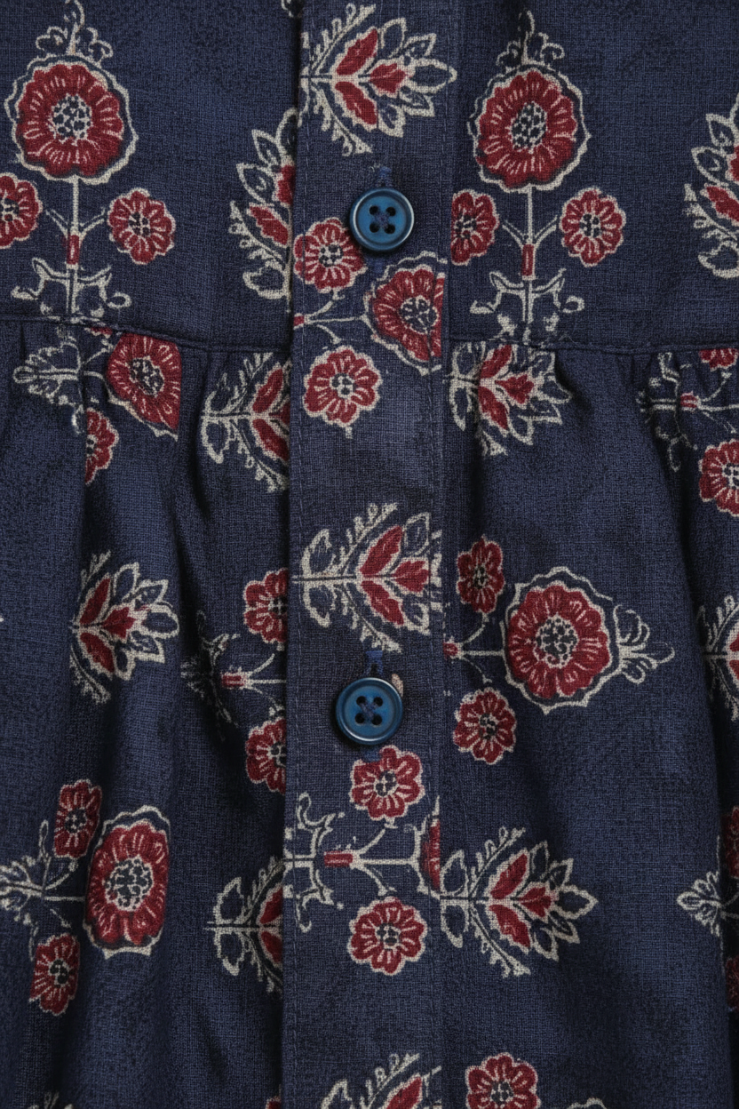 Girls Blue Frock | Kids Dress Online Pakistan