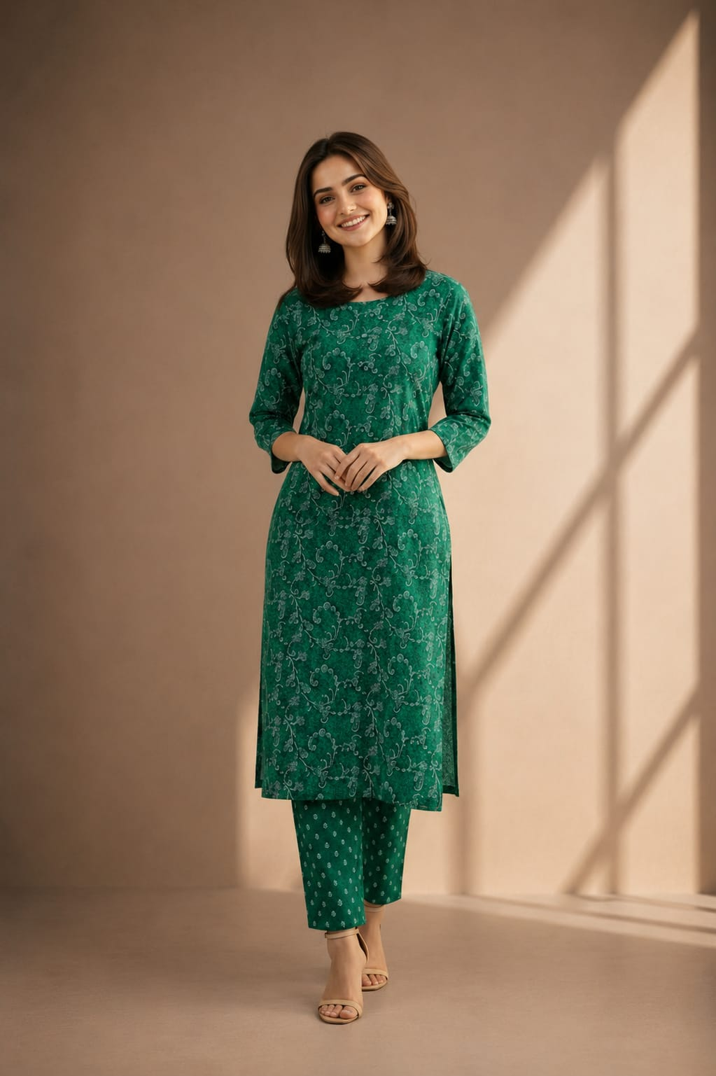 Green Printed Lawn 2 Piece for Women | Buy Online Pakistan