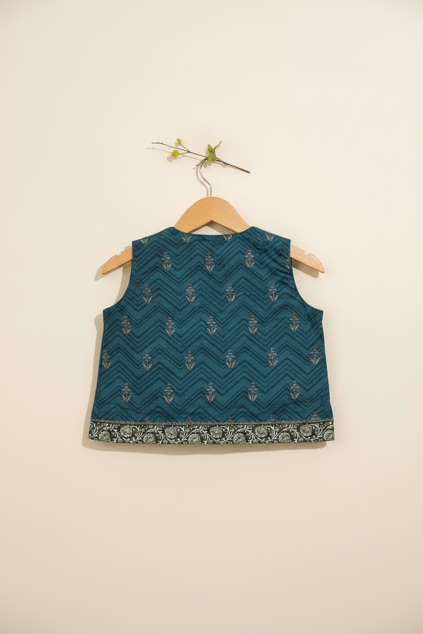 Girls Green Top and Palazzo Set | Buy Online Pakistan